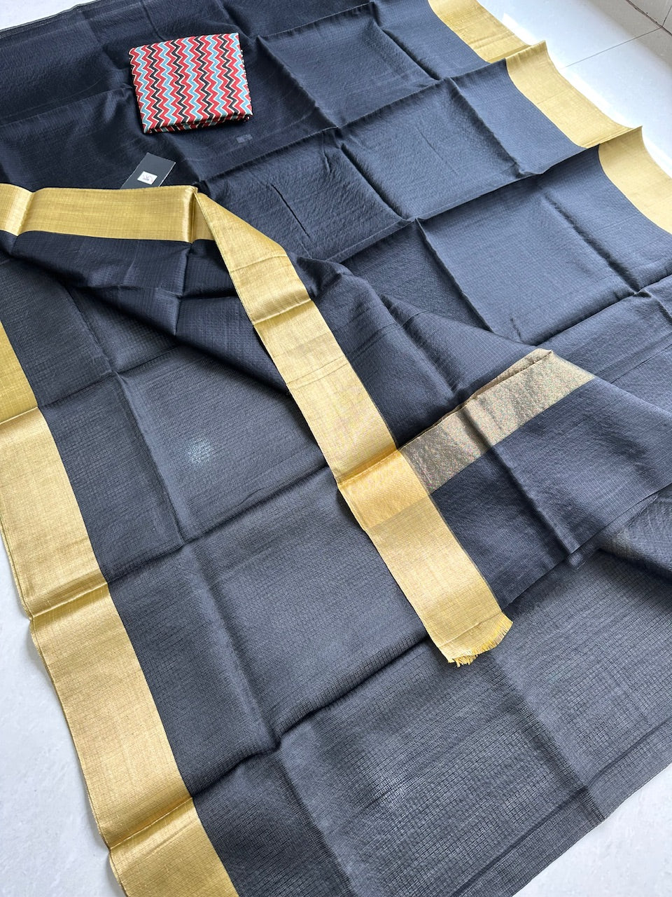 Pure Single Dyed Kota Silk Saree