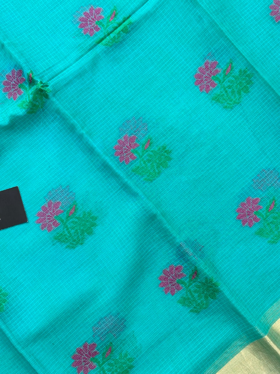 Pure Weaved Kota Cotton Doria Saree