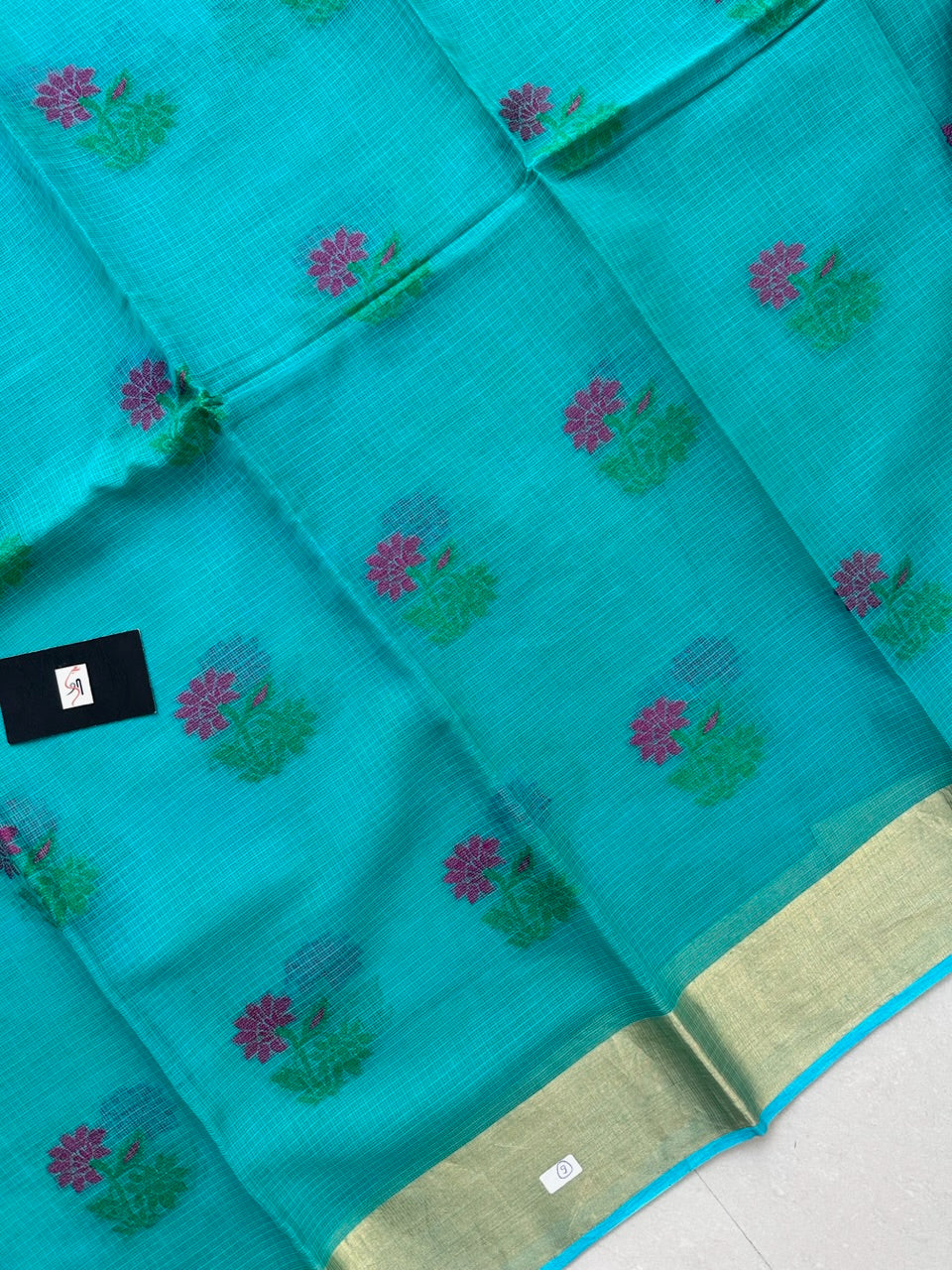 Pure Weaved Kota Cotton Doria Saree