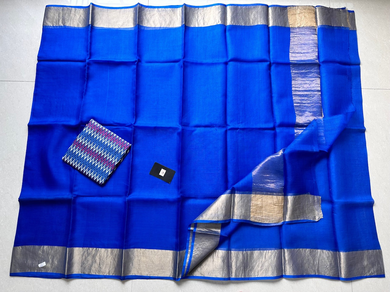 Pure Single Dyed Kota Silk Saree