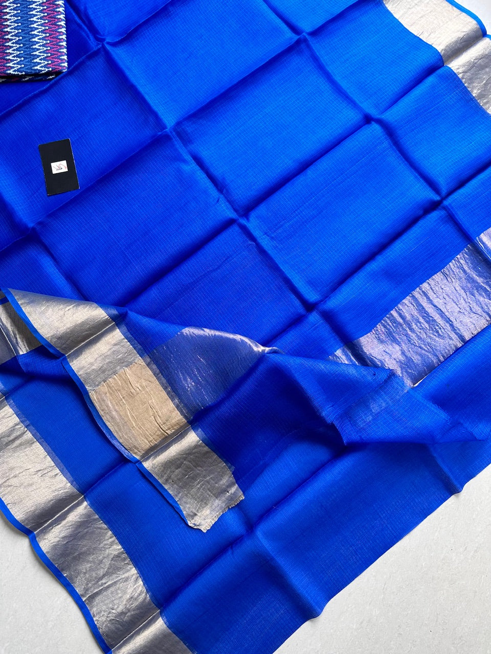 Pure Single Dyed Kota Silk Saree