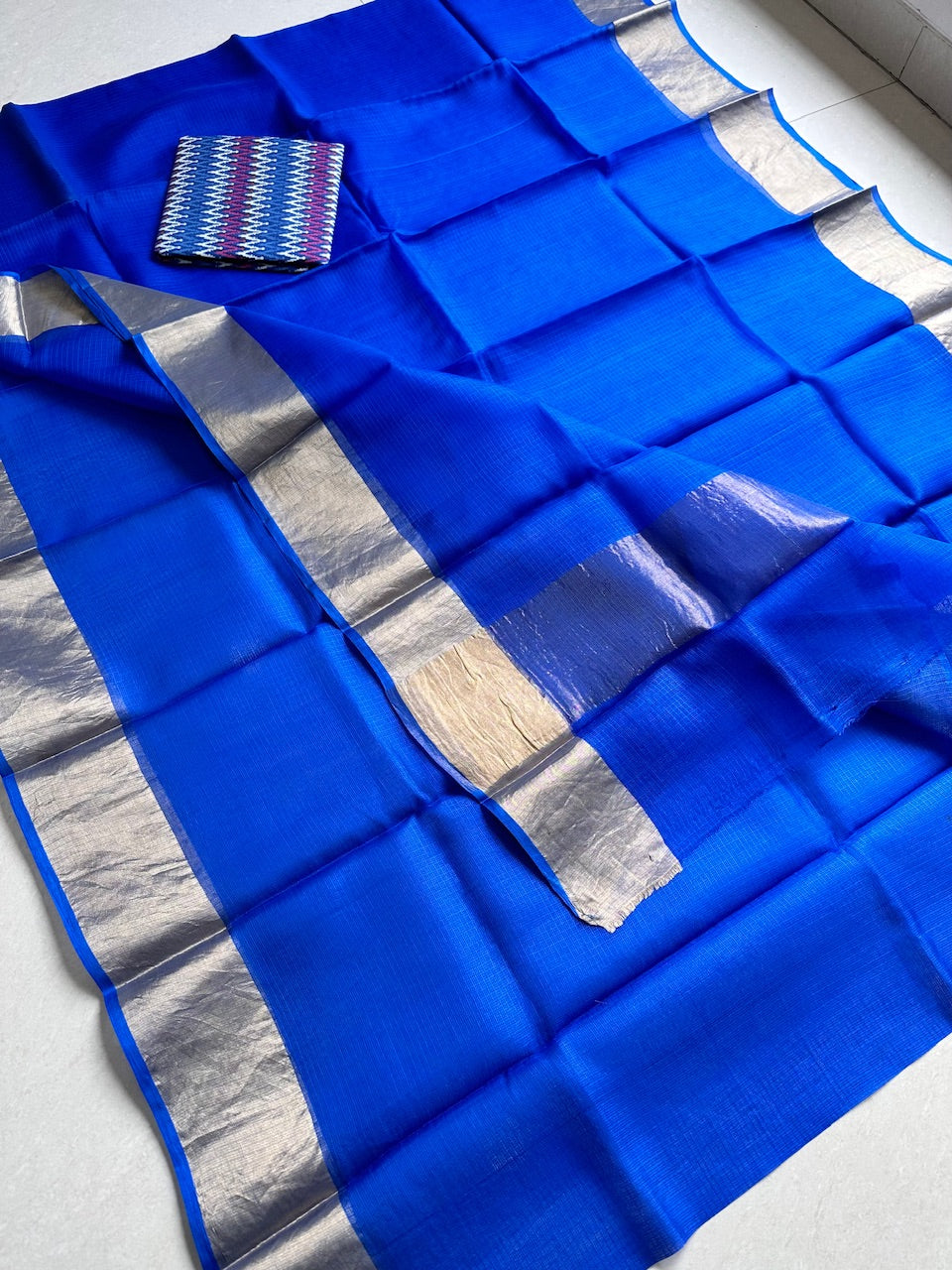 Pure Single Dyed Kota Silk Saree