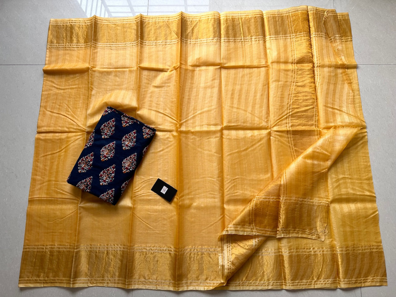 Pure Single Dyed Kota Silk Saree