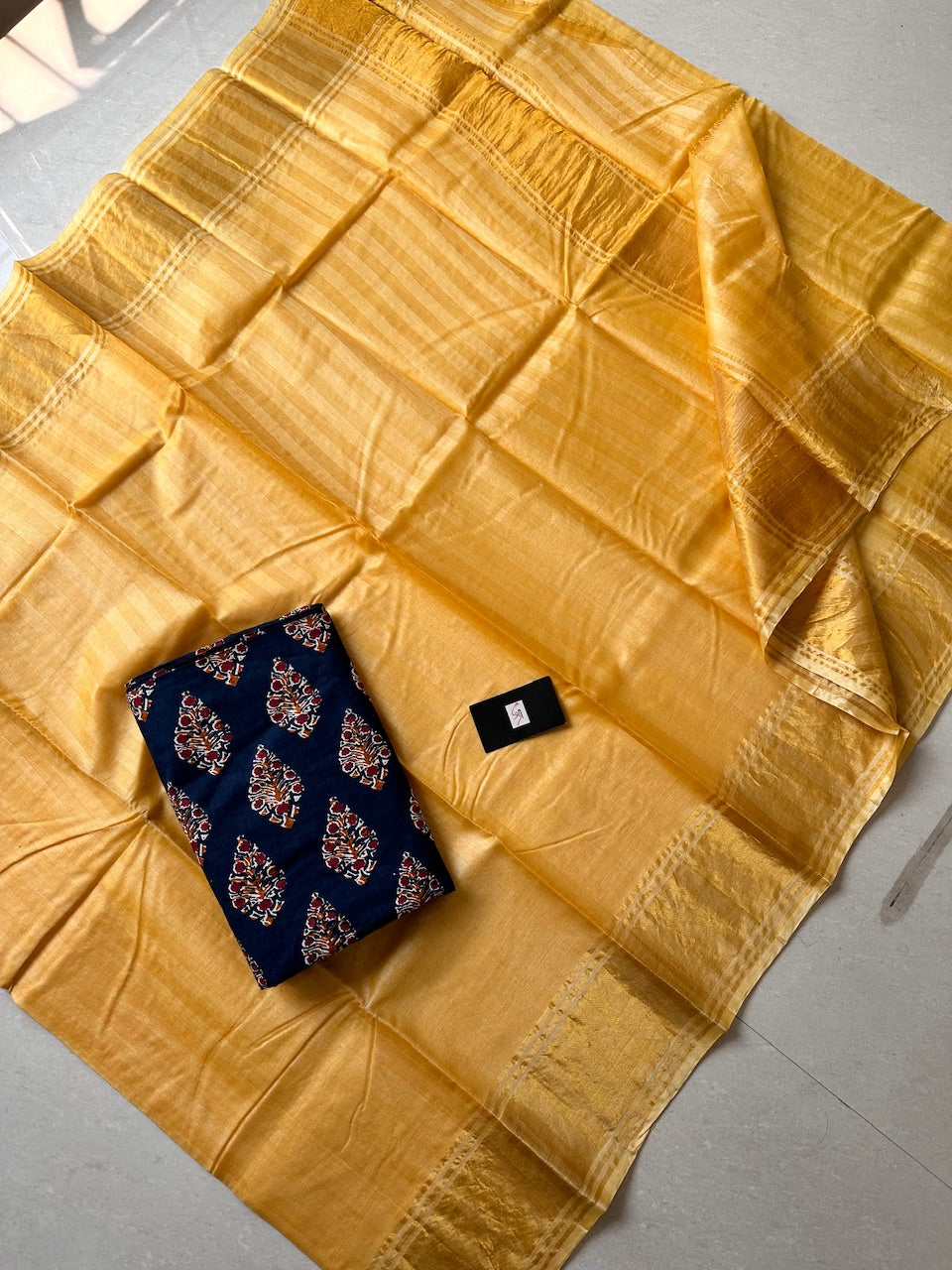 Pure Single Dyed Kota Silk Saree