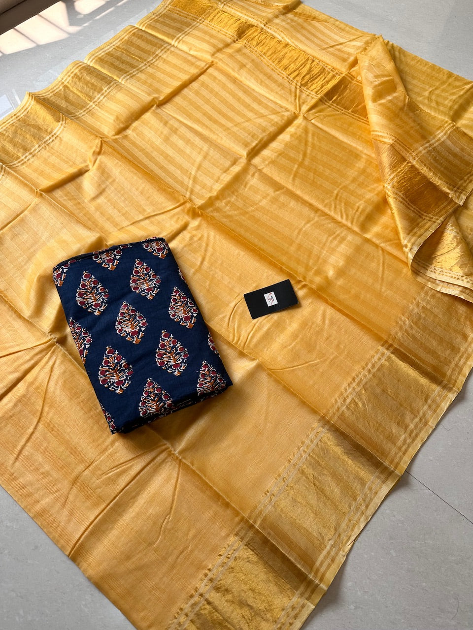 Pure Single Dyed Kota Silk Saree