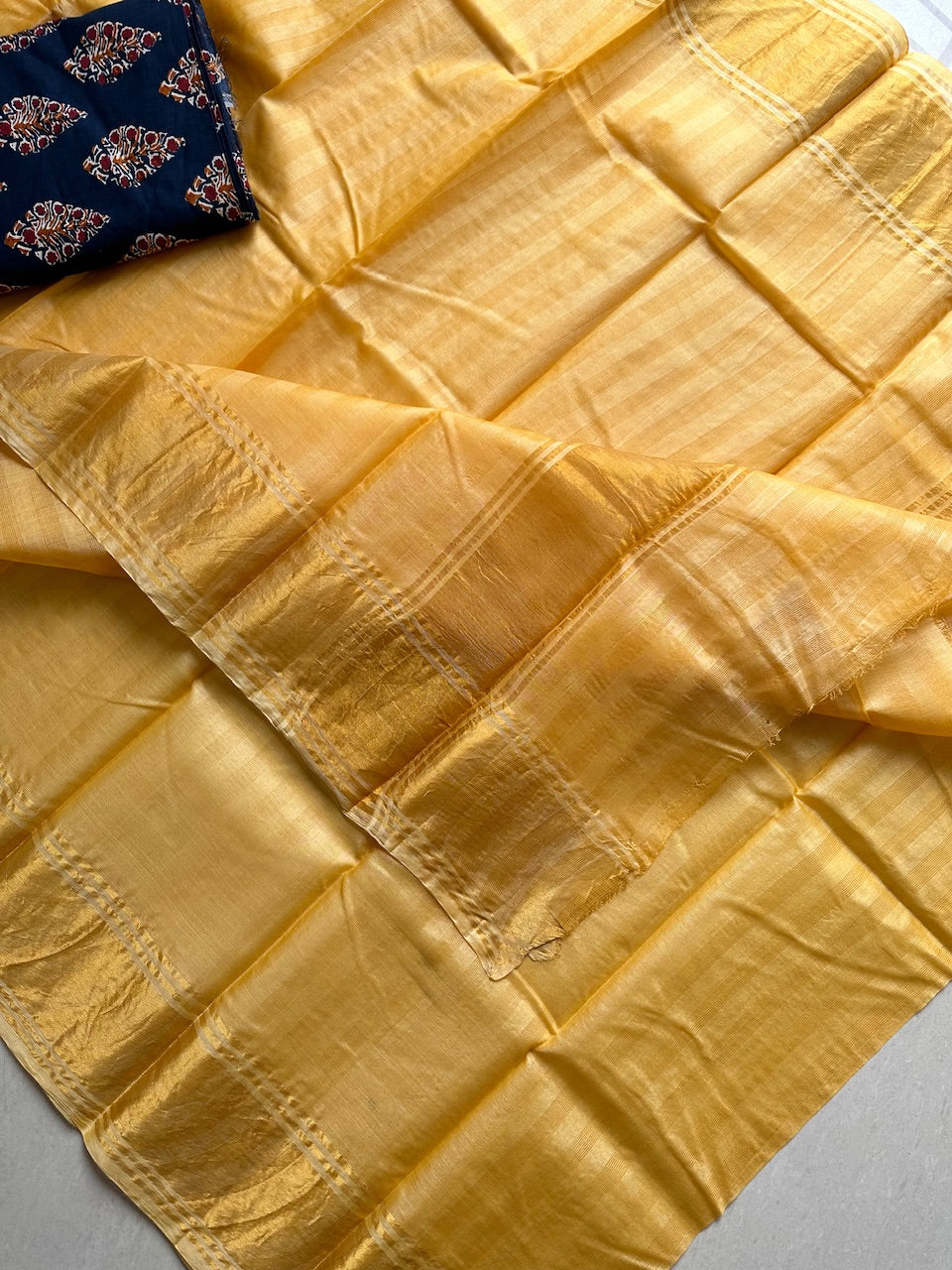 Pure Single Dyed Kota Silk Saree