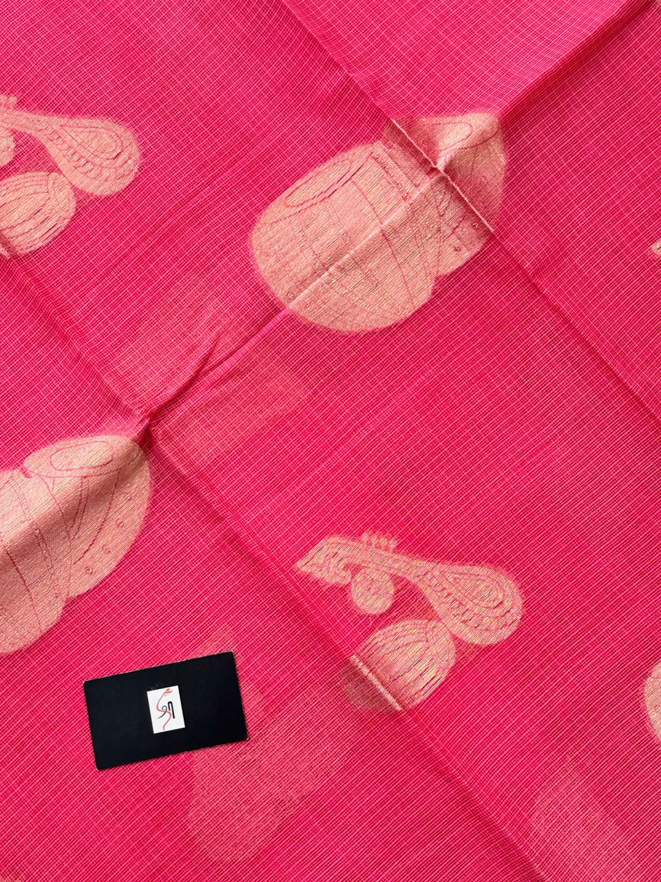 Pure Weaved Kota Cotton Doria Saree