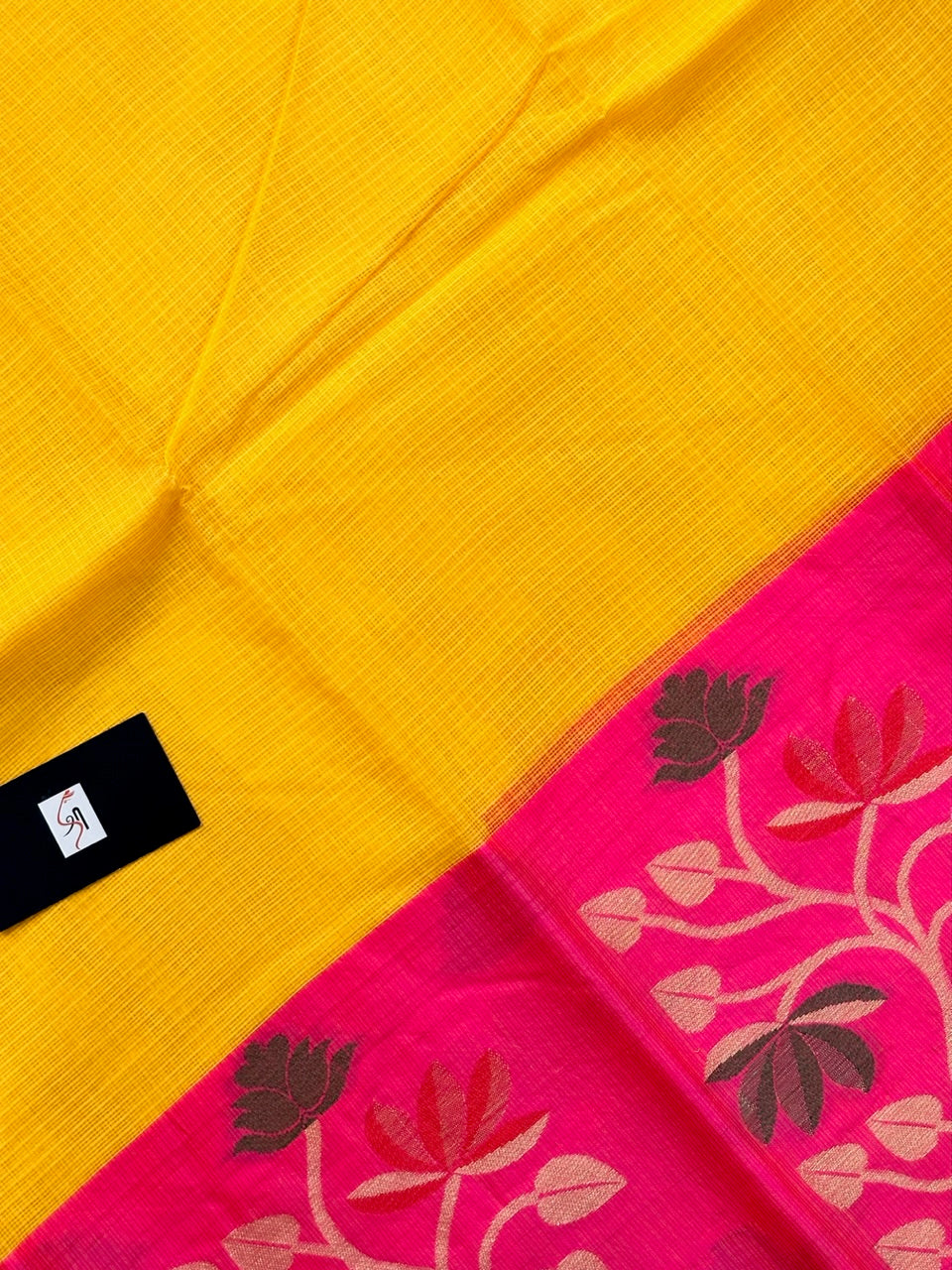 Pure Weaved Kota Cotton Doria Saree