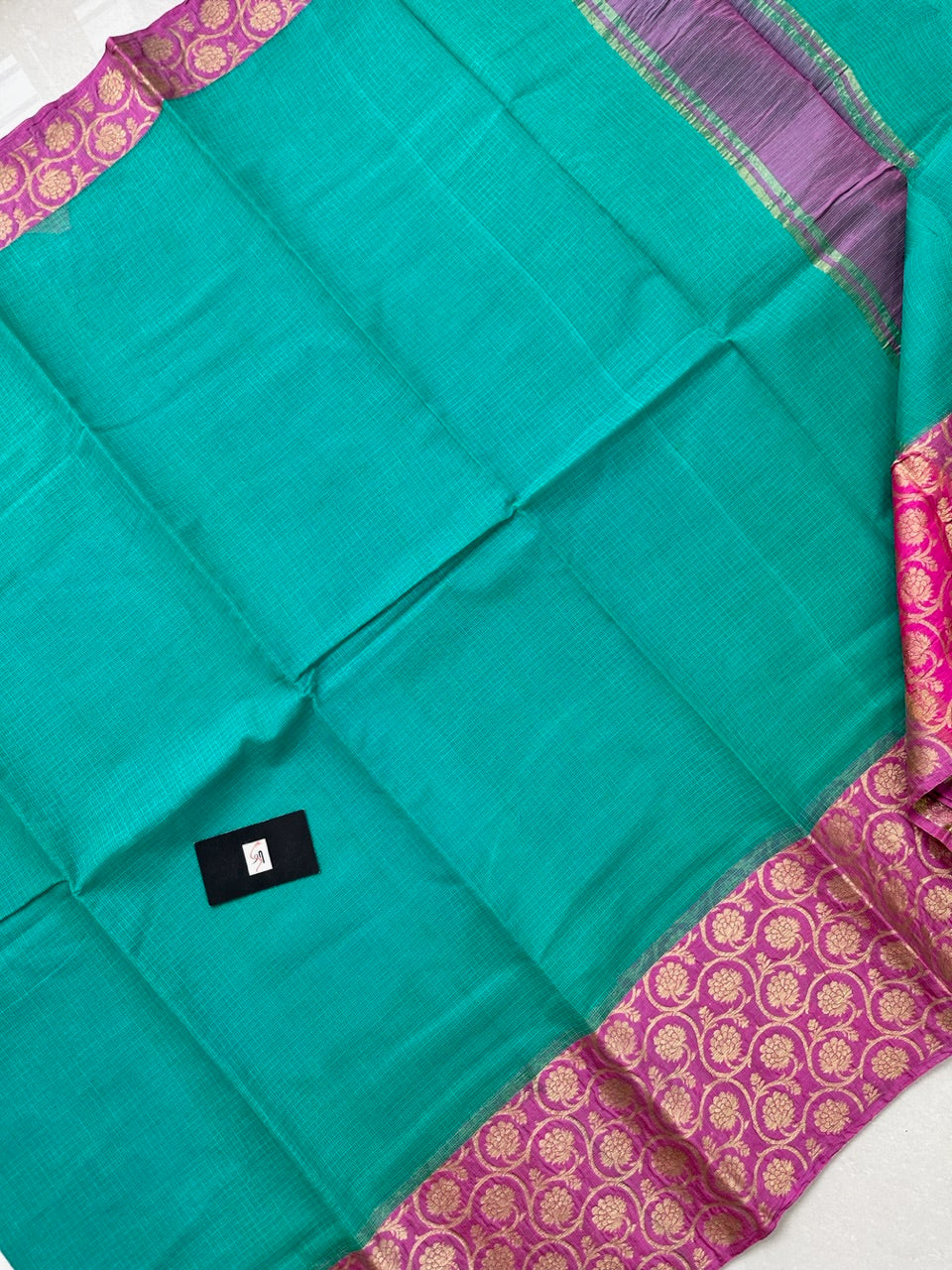 Pure Weaved Kota Cotton Doria Saree