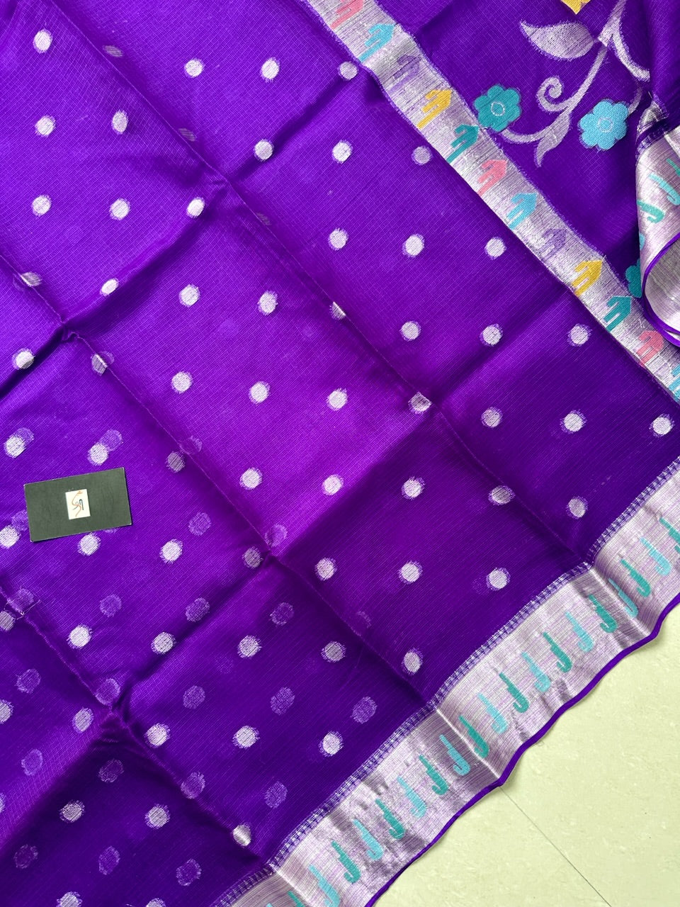 Pure Weaved Kota Silk Saree