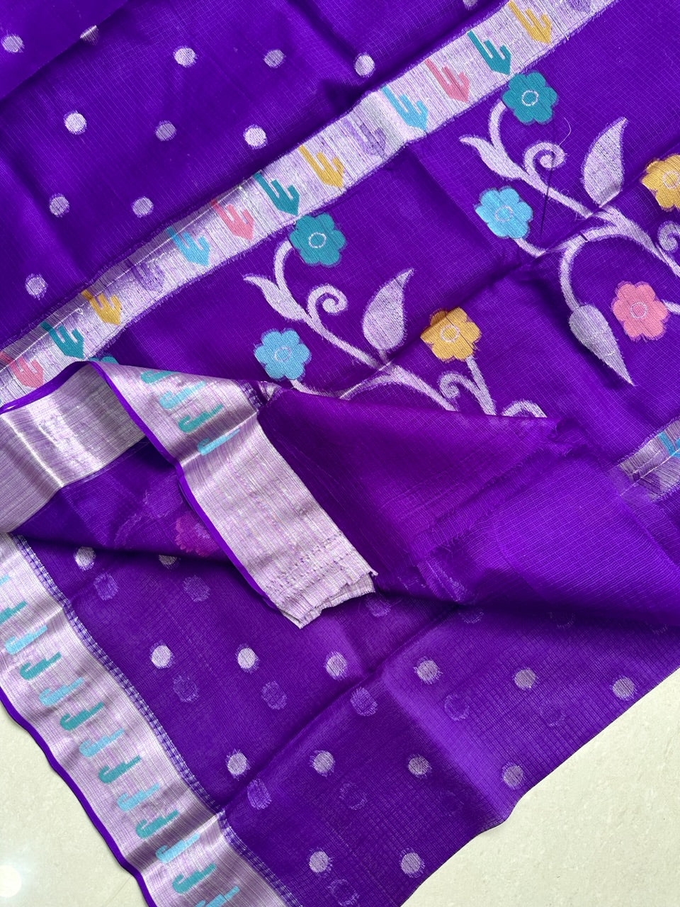 Pure Weaved Kota Silk Saree