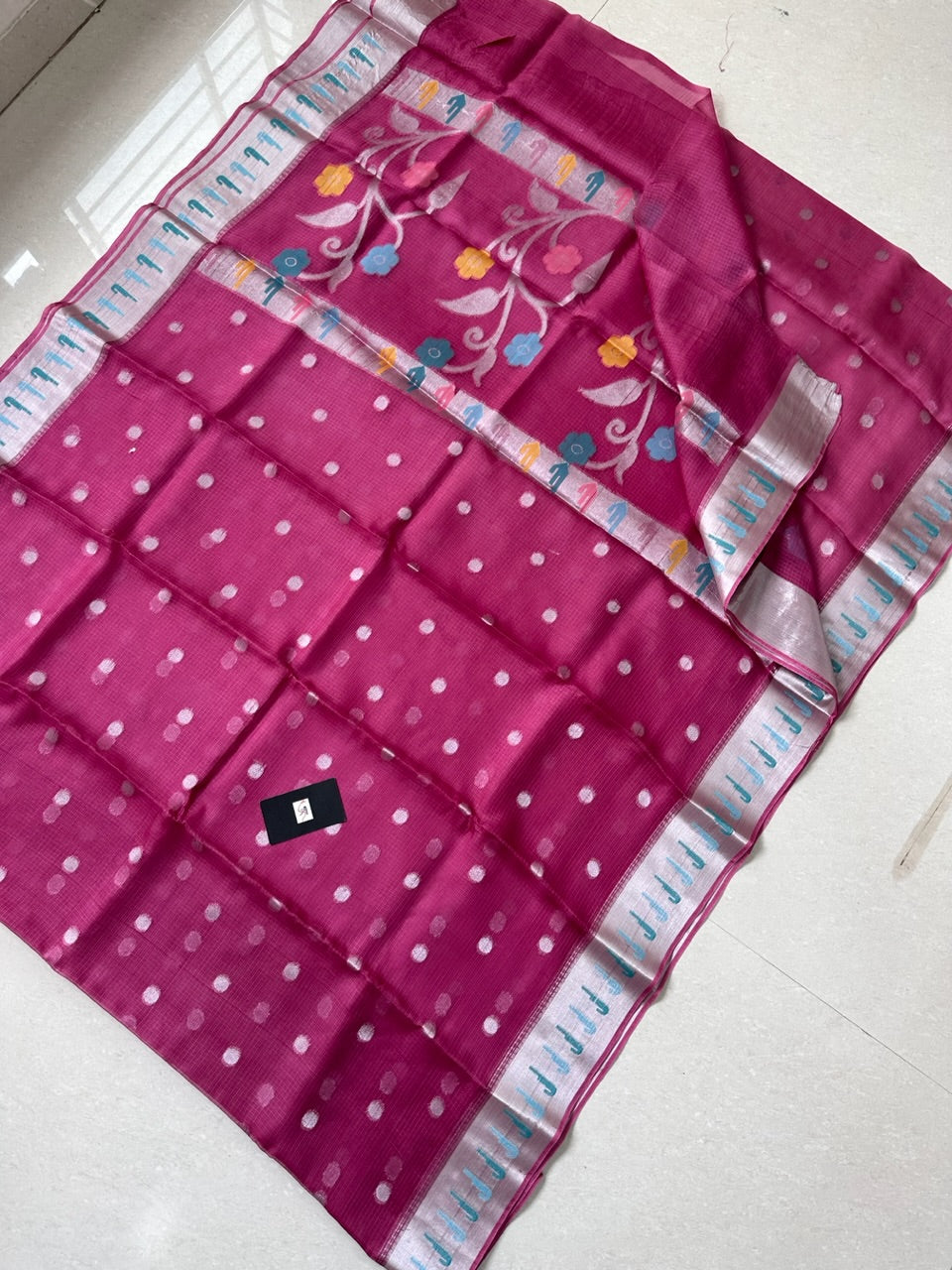 Pure Weaved Kota Silk Saree