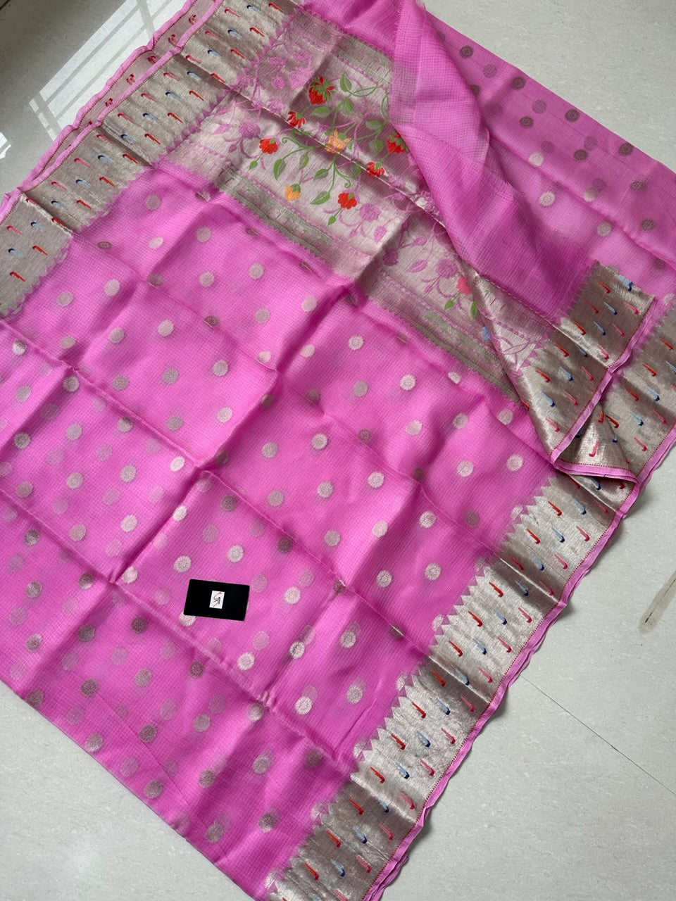 Pure Weaved Kota Silk Saree