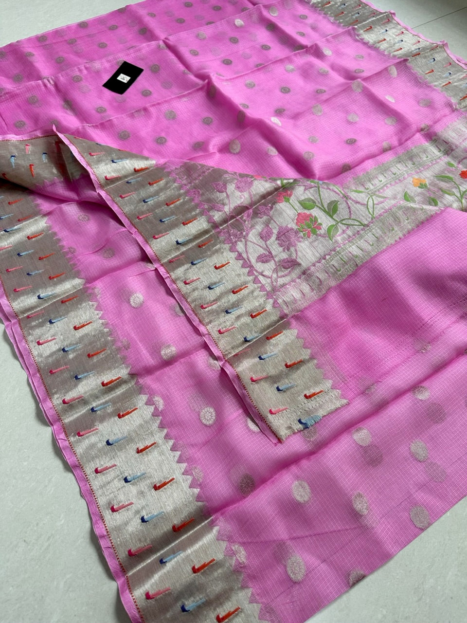 Pure Weaved Kota Silk Saree