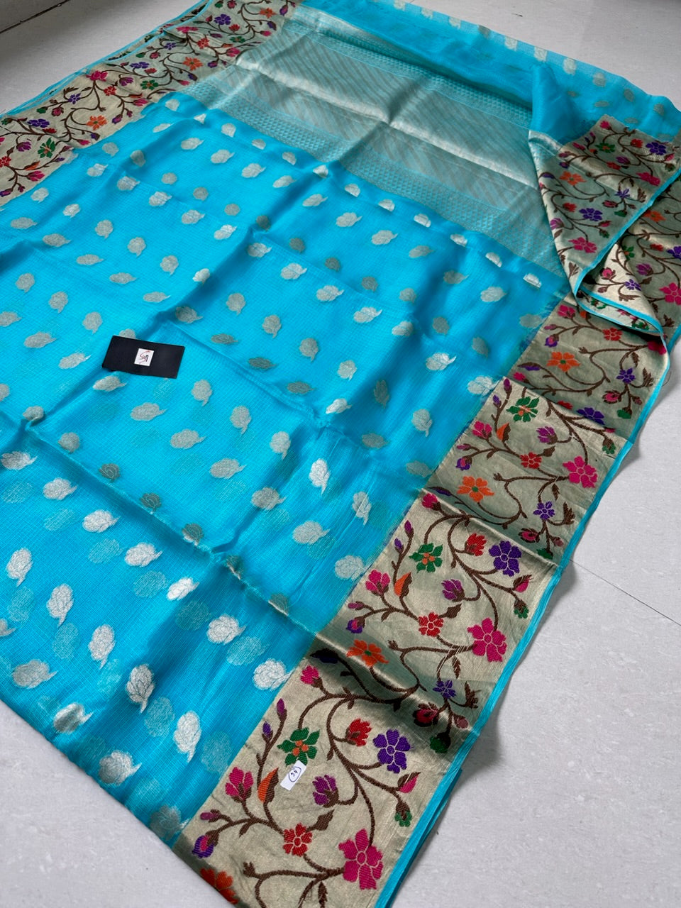 Pure Weaved Kota Silk Saree