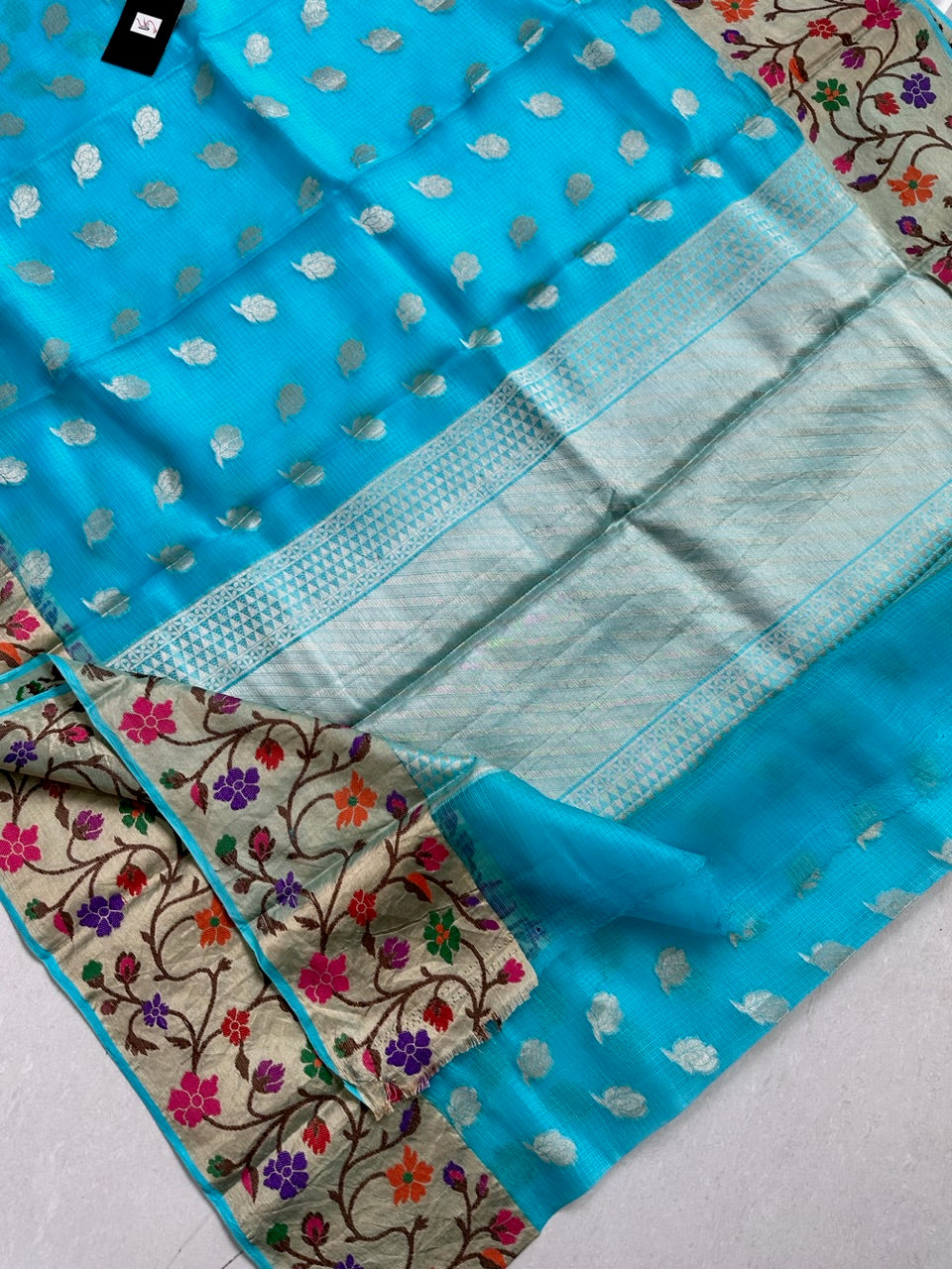 Pure Weaved Kota Silk Saree