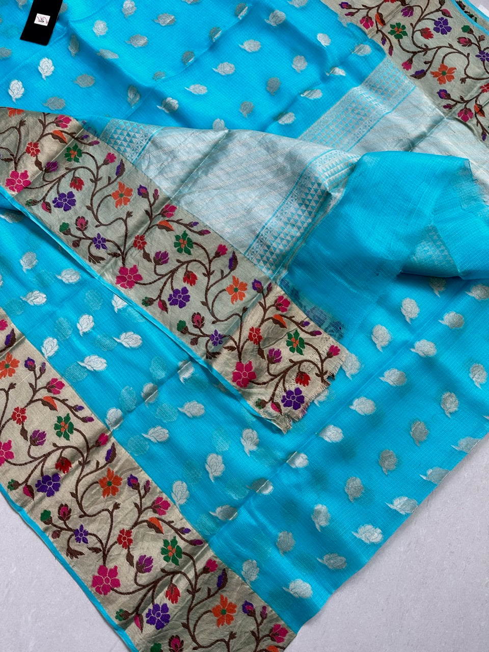 Pure Weaved Kota Silk Saree