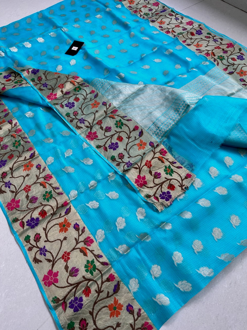 Pure Weaved Kota Silk Saree