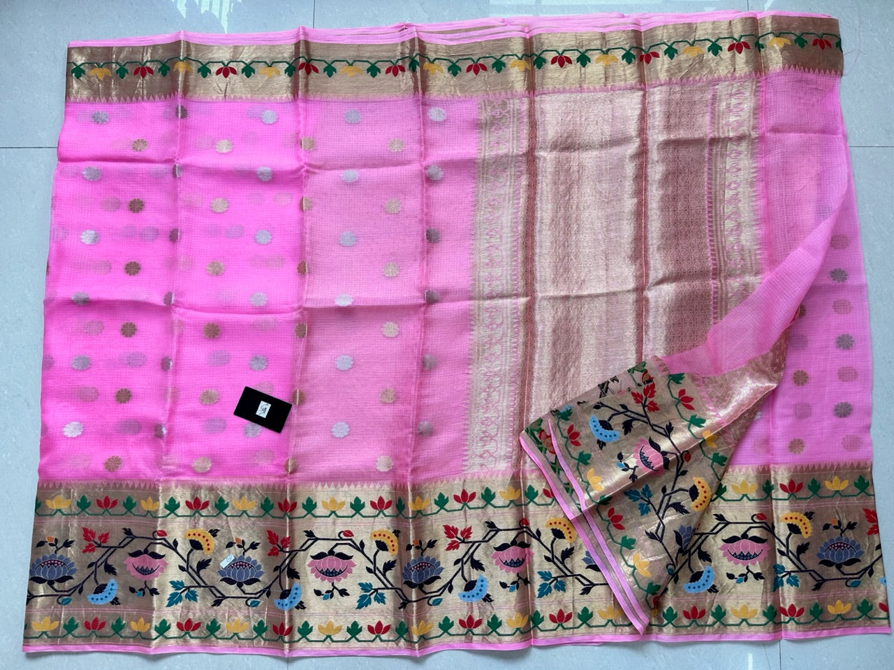 Pure Weaved Kota Silk Saree