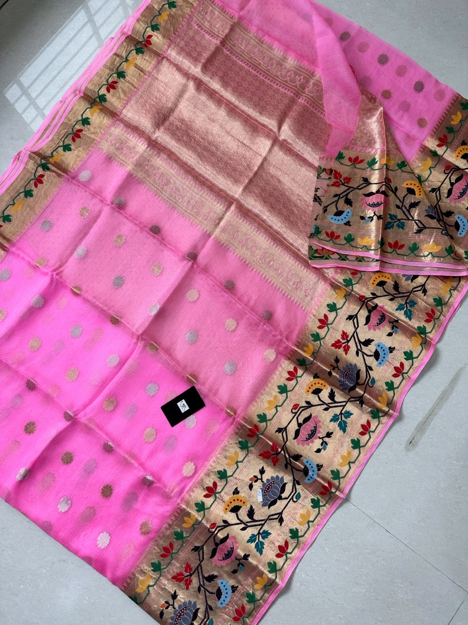 Pure Weaved Kota Silk Saree