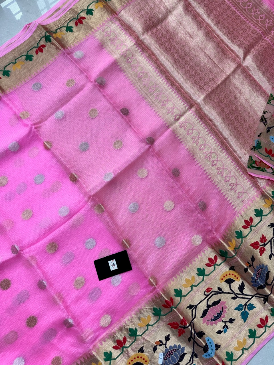 Pure Weaved Kota Silk Saree