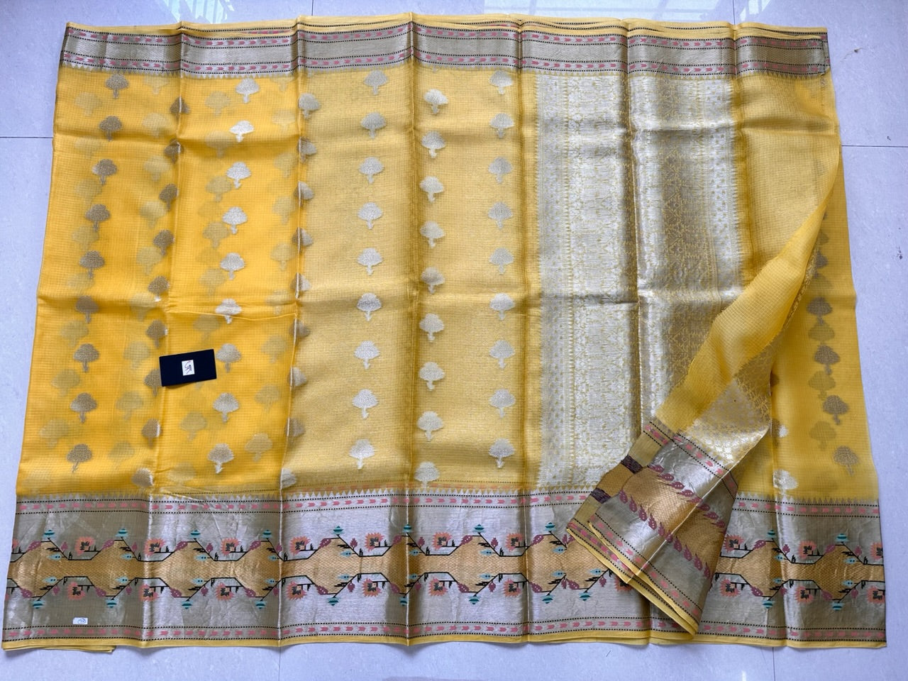 Pure Weaved Kota Silk Saree