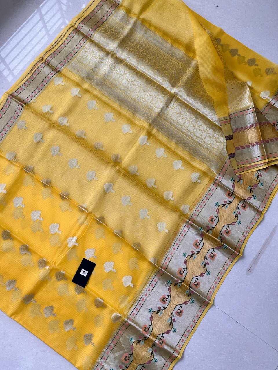 Pure Weaved Kota Silk Saree