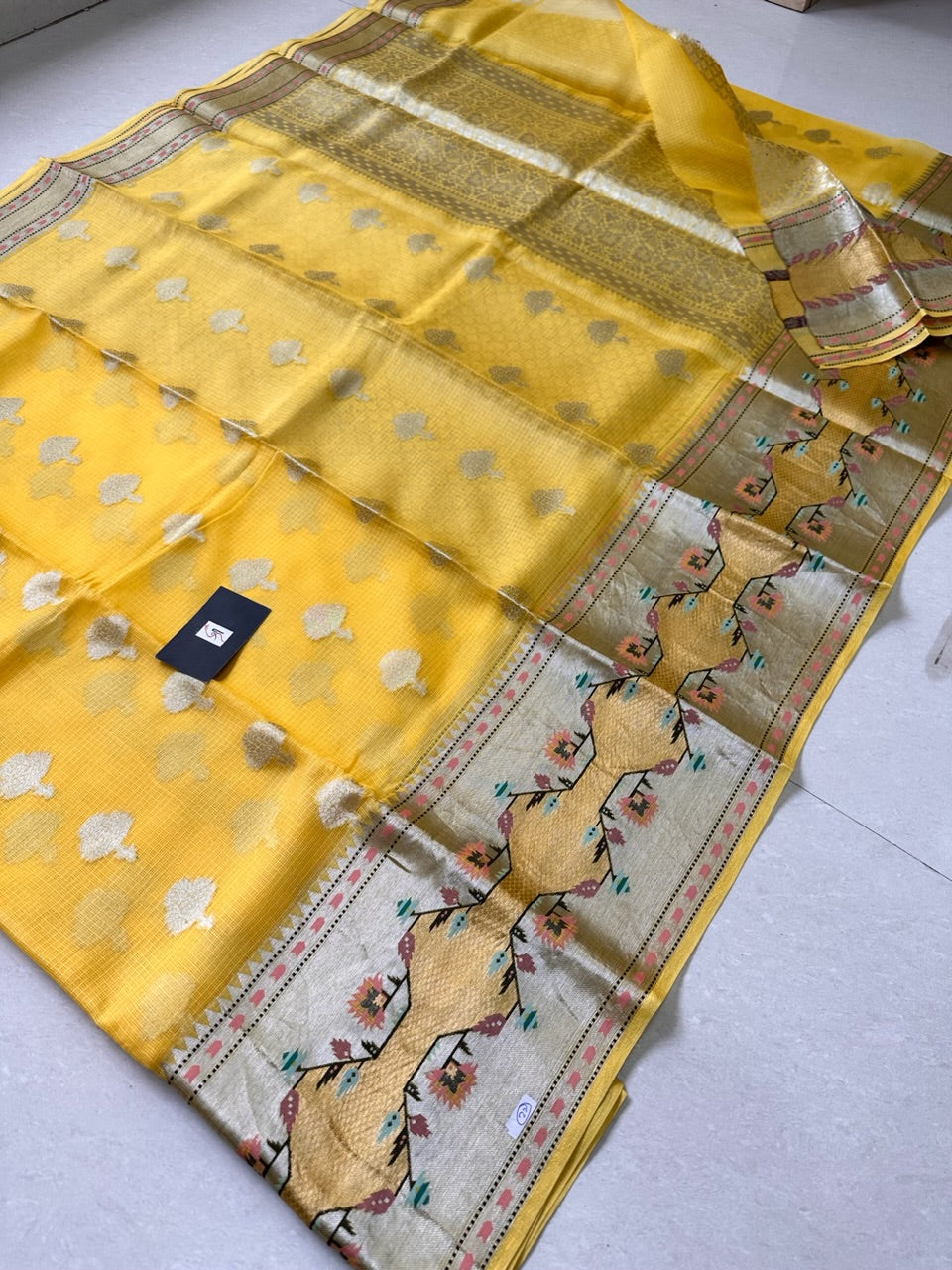 Pure Weaved Kota Silk Saree