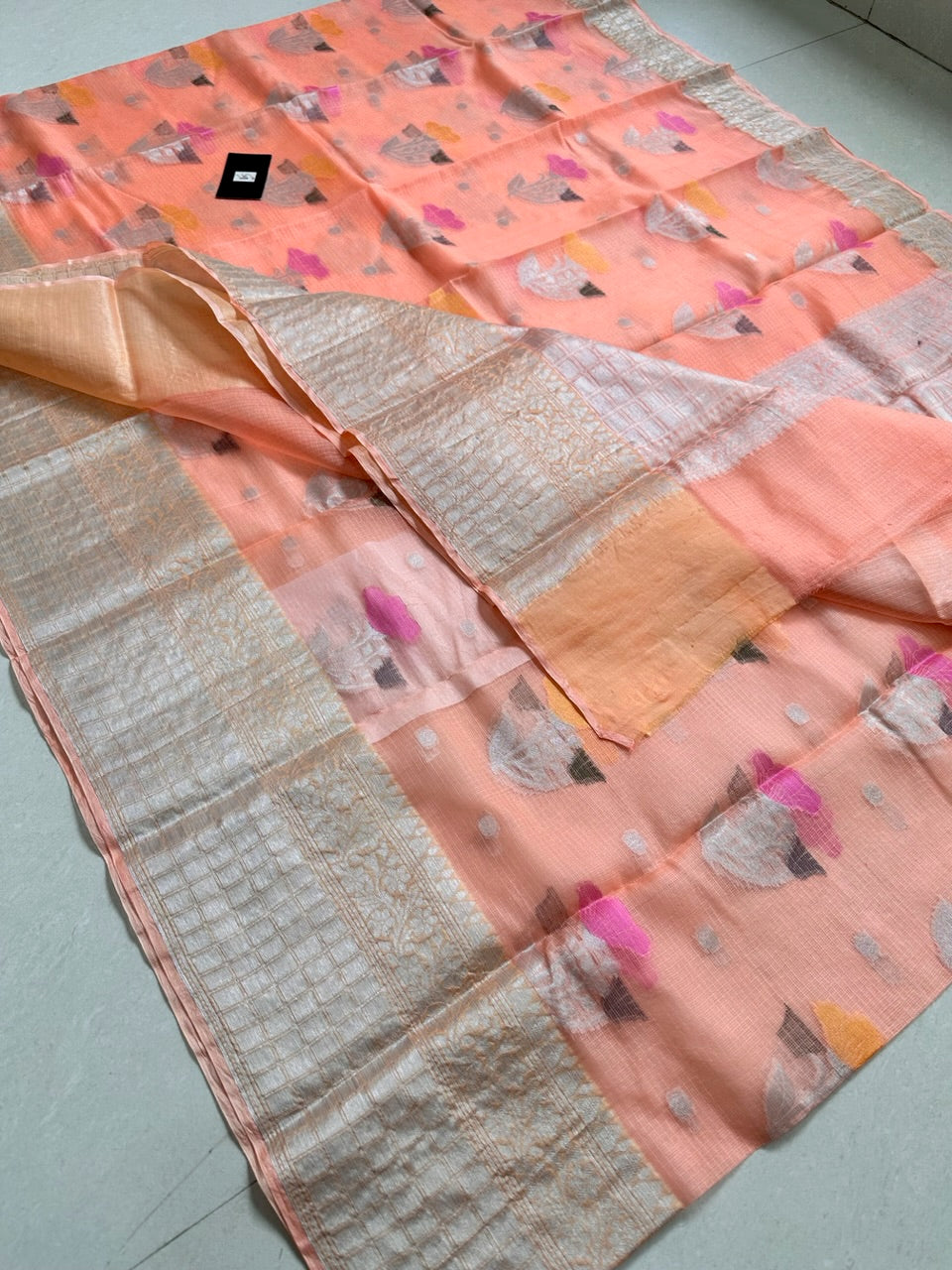 Pure Weaved Kota Silk Saree