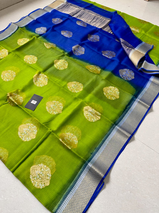 Pure Weaved Kota Silk Saree