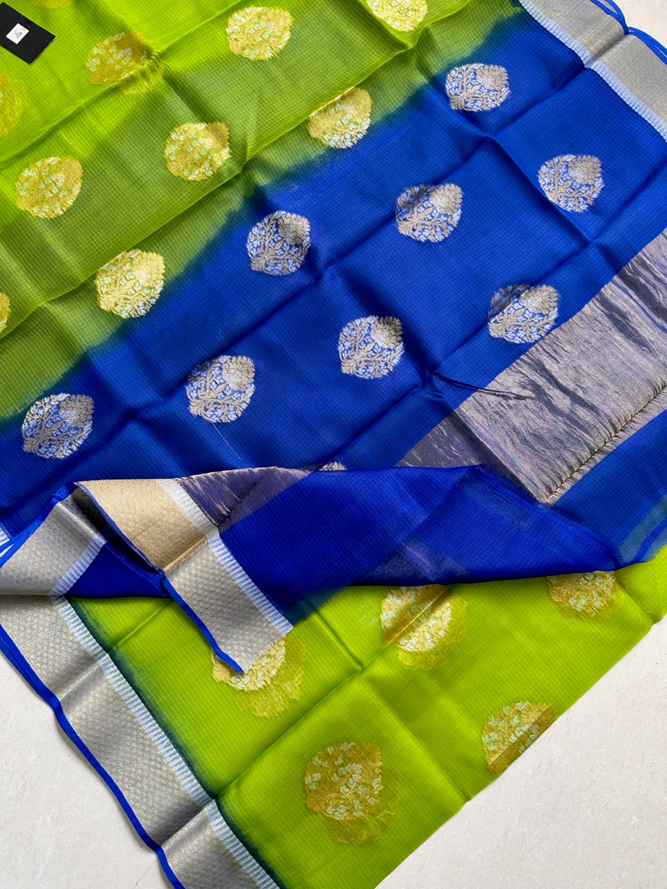 Pure Weaved Kota Silk Saree