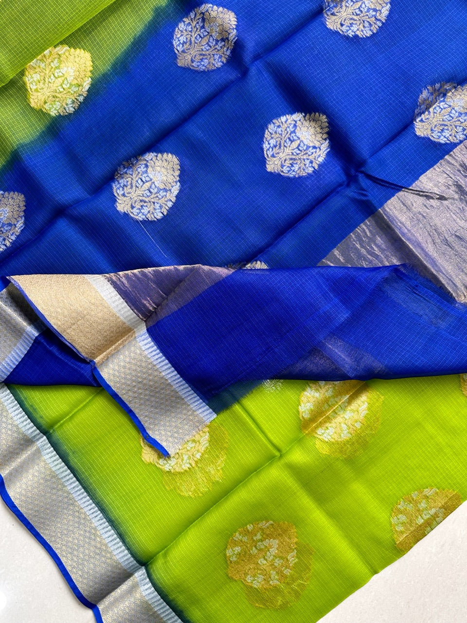 Pure Weaved Kota Silk Saree