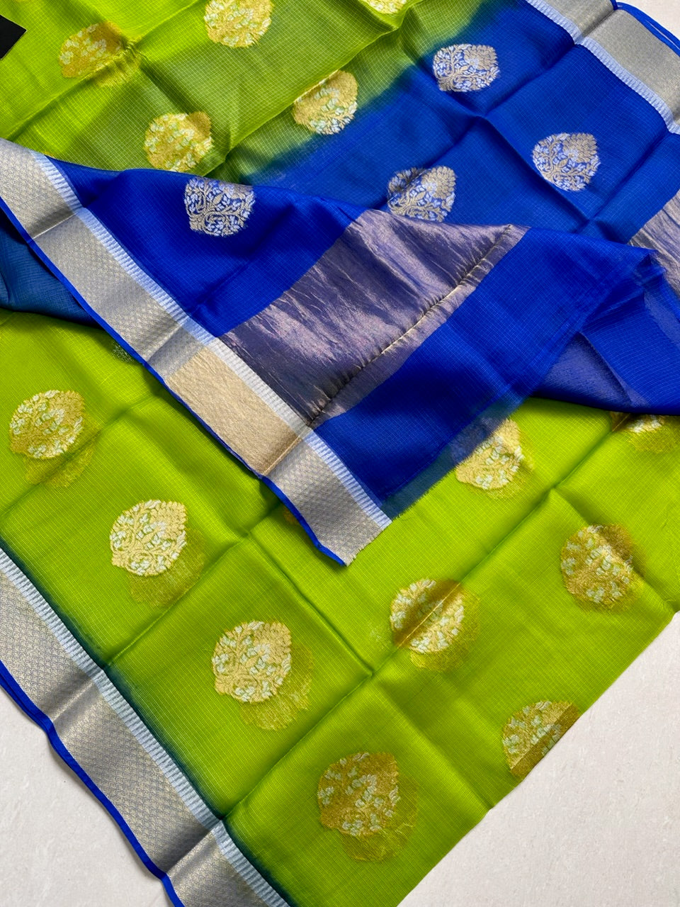 Pure Weaved Kota Silk Saree