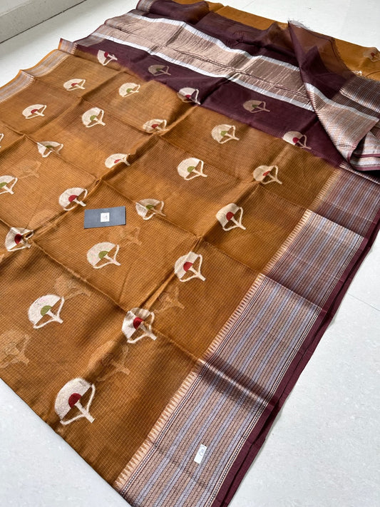 Pure Weaved Kota Silk Saree