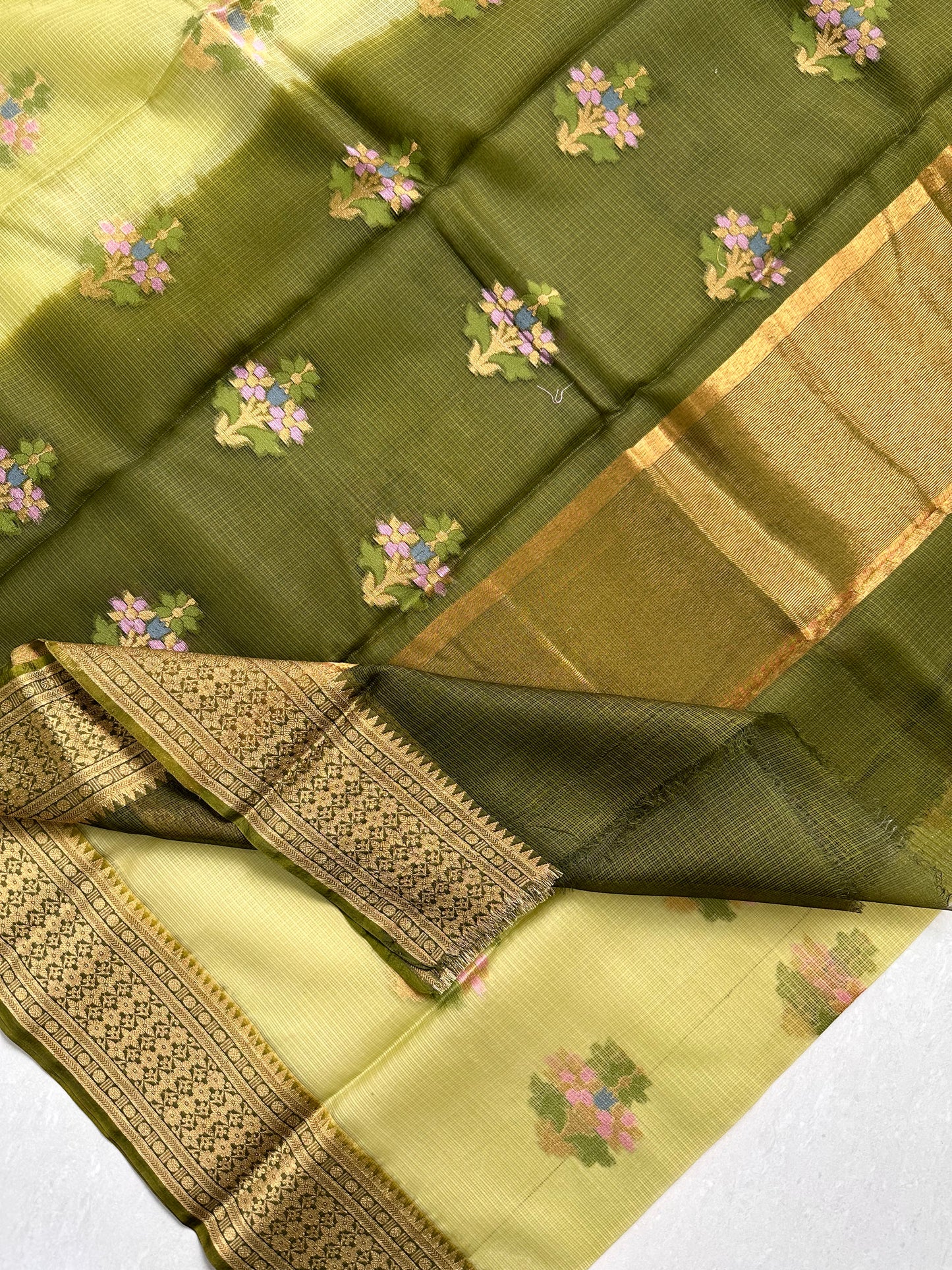 Pure Weaved Kota Silk Saree