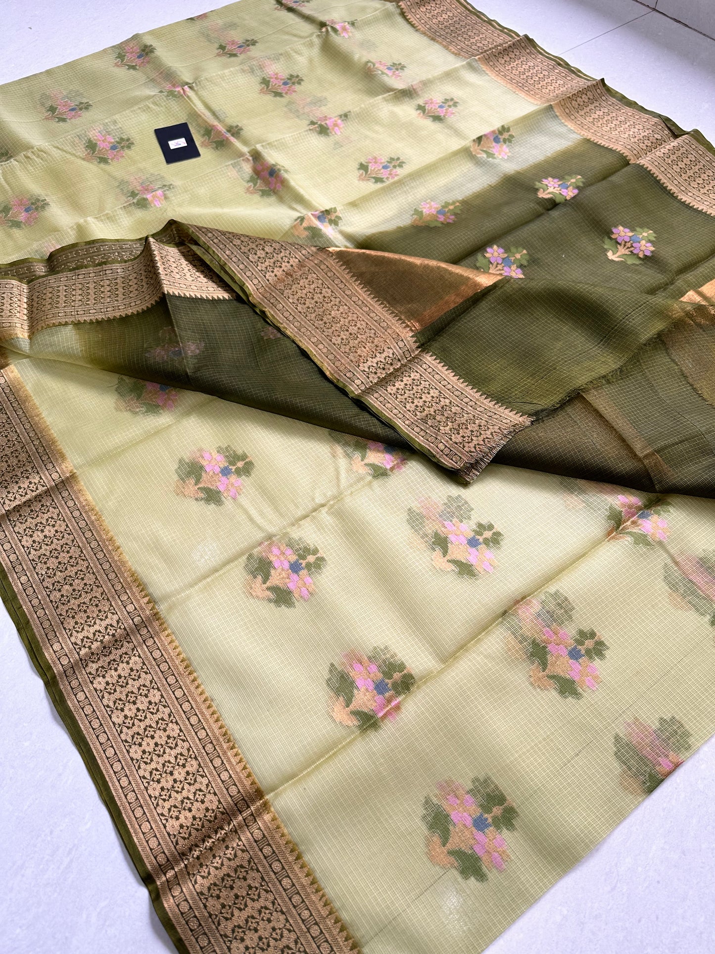 Pure Weaved Kota Silk Saree