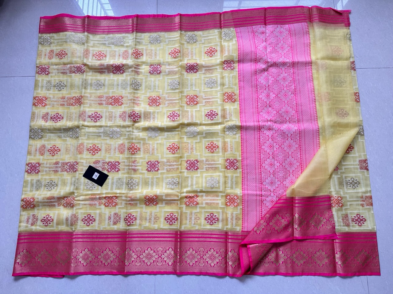 Pure Weaved Kota Silk Saree