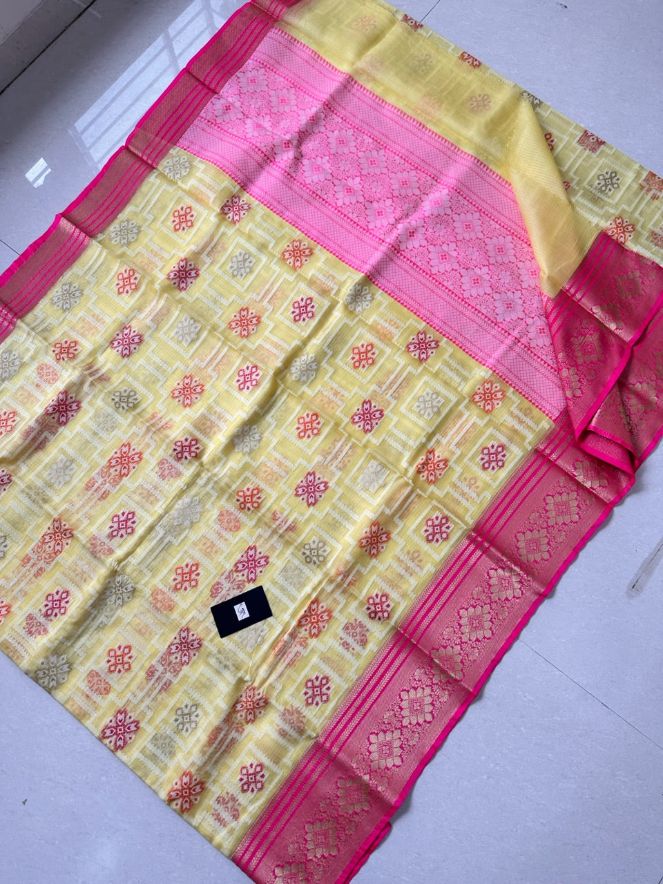 Pure Weaved Kota Silk Saree