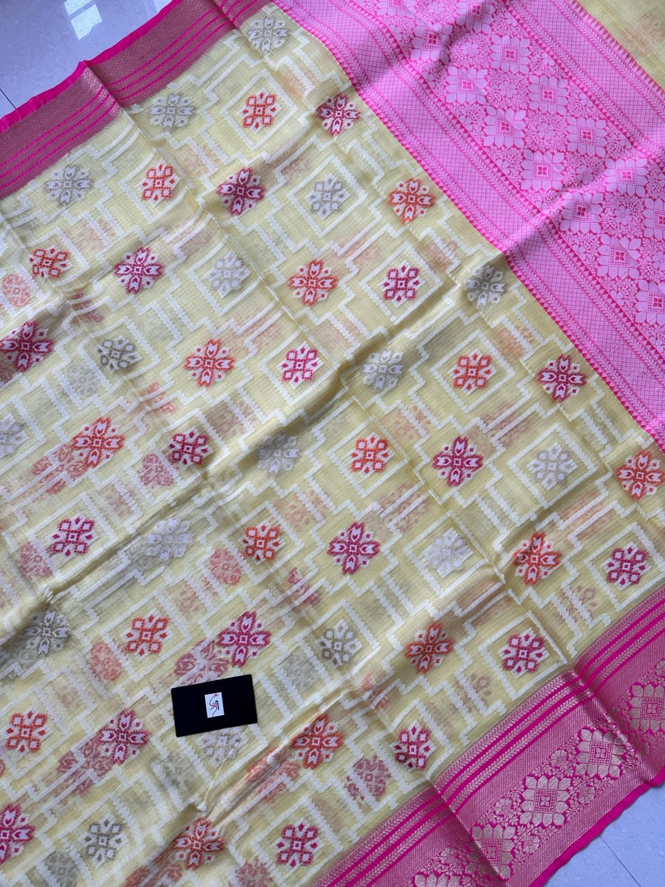 Pure Weaved Kota Silk Saree