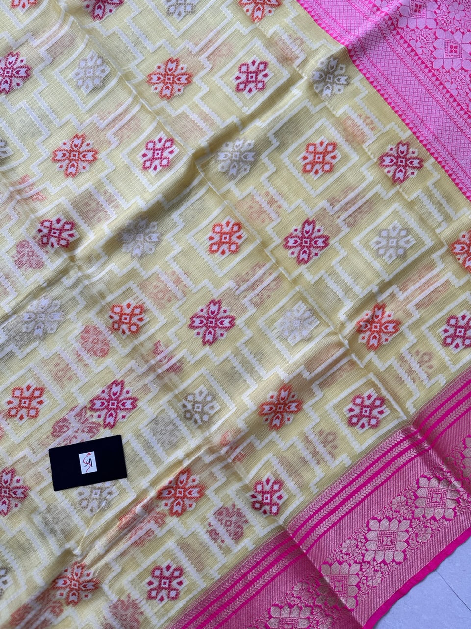 Pure Weaved Kota Silk Saree