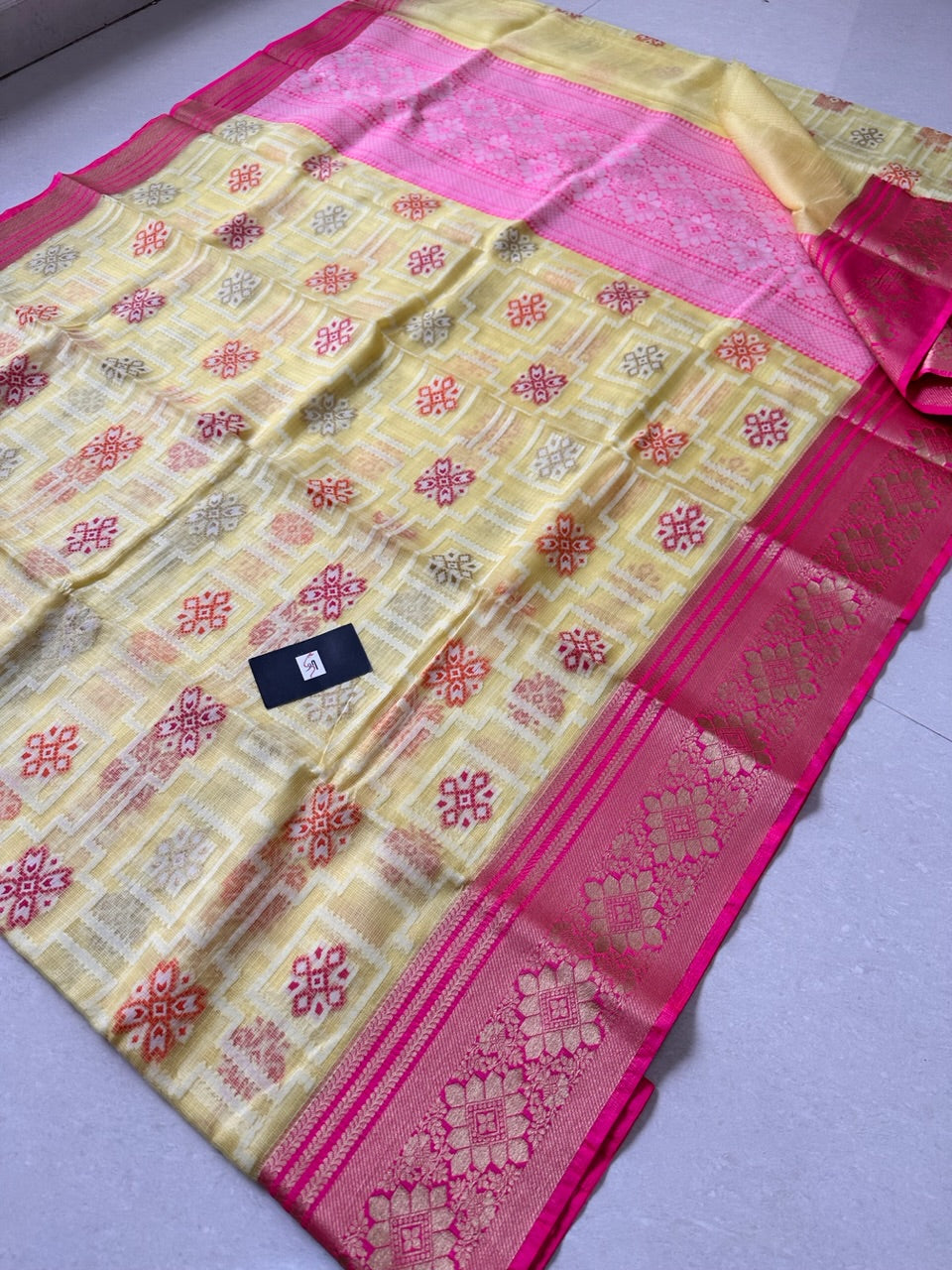 Pure Weaved Kota Silk Saree