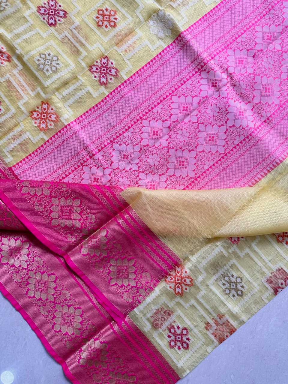 Pure Weaved Kota Silk Saree