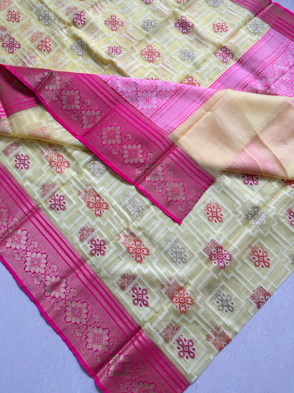 Pure Weaved Kota Silk Saree