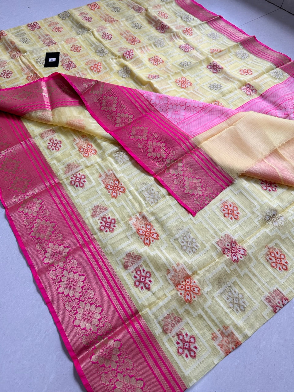 Pure Weaved Kota Silk Saree