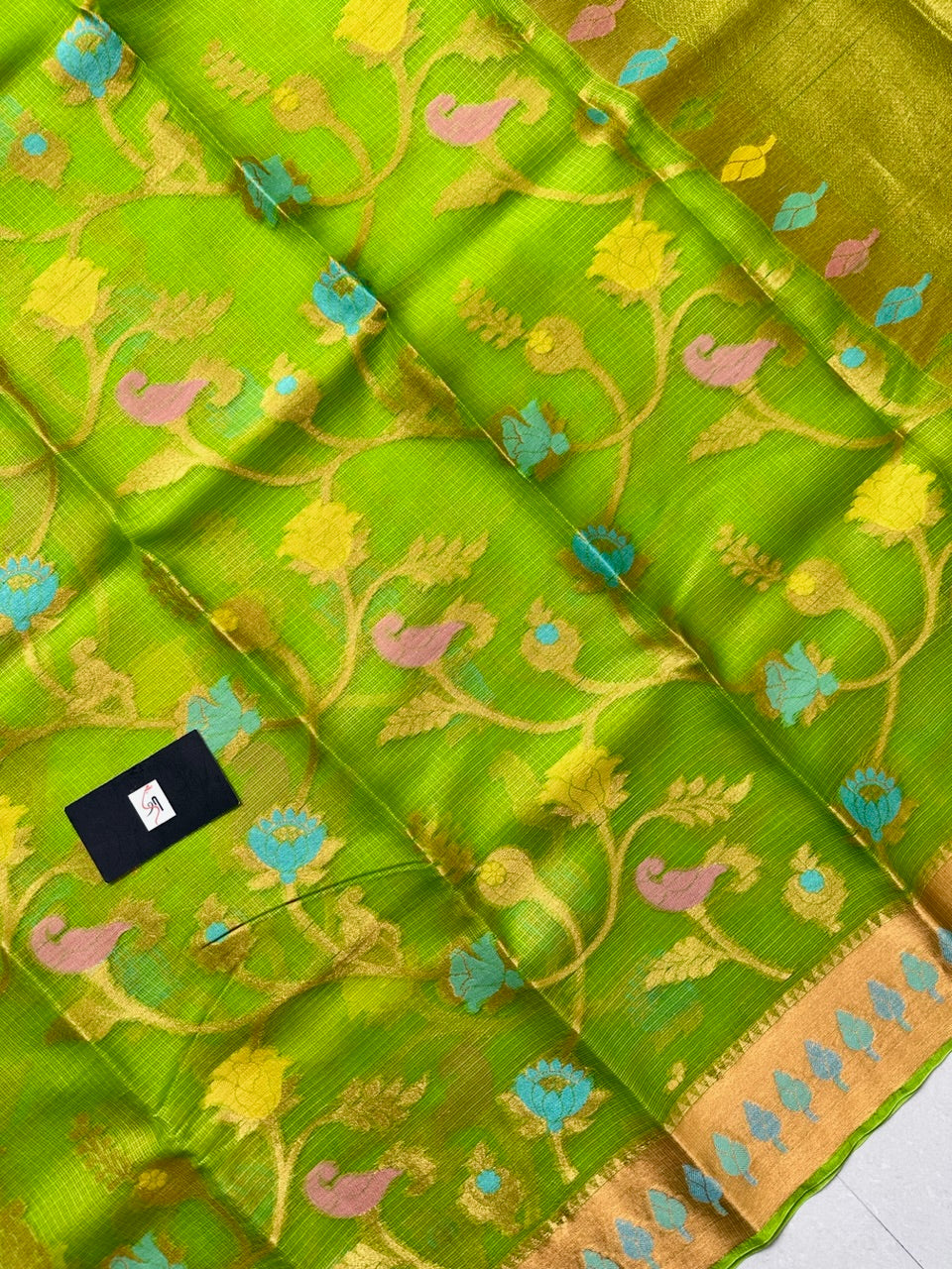 Pure Weaved Kota Silk Saree