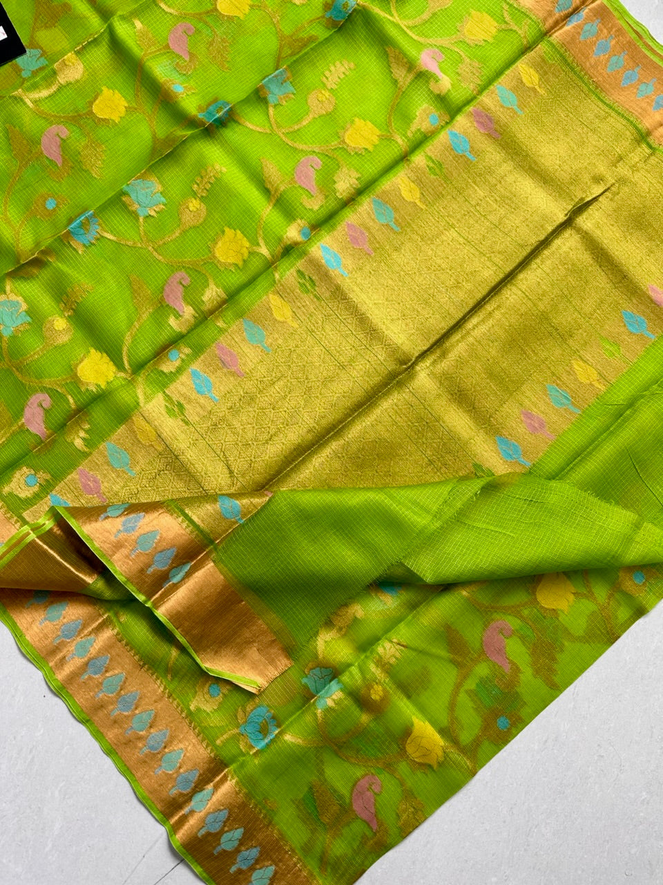 Pure Weaved Kota Silk Saree