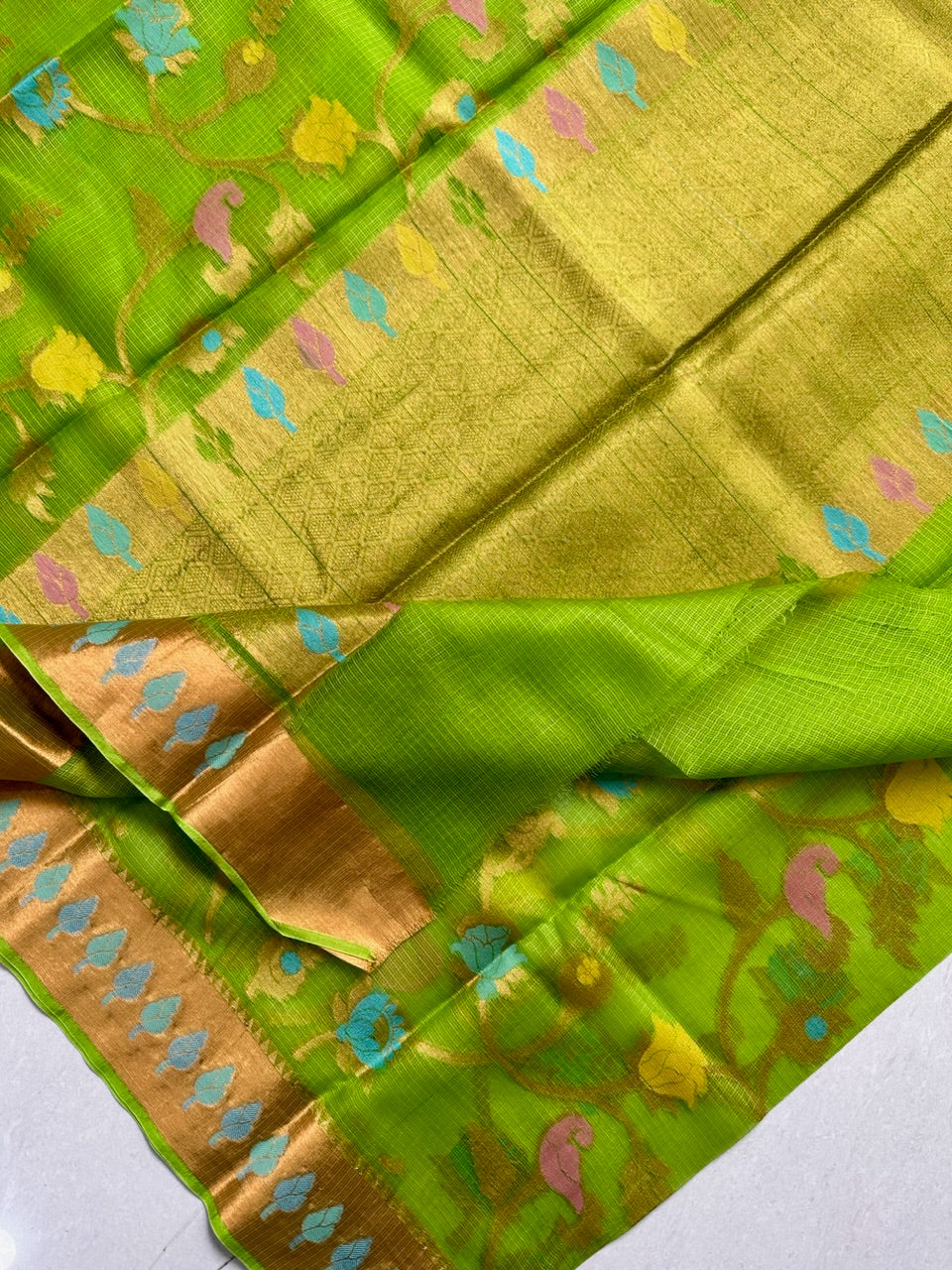 Pure Weaved Kota Silk Saree