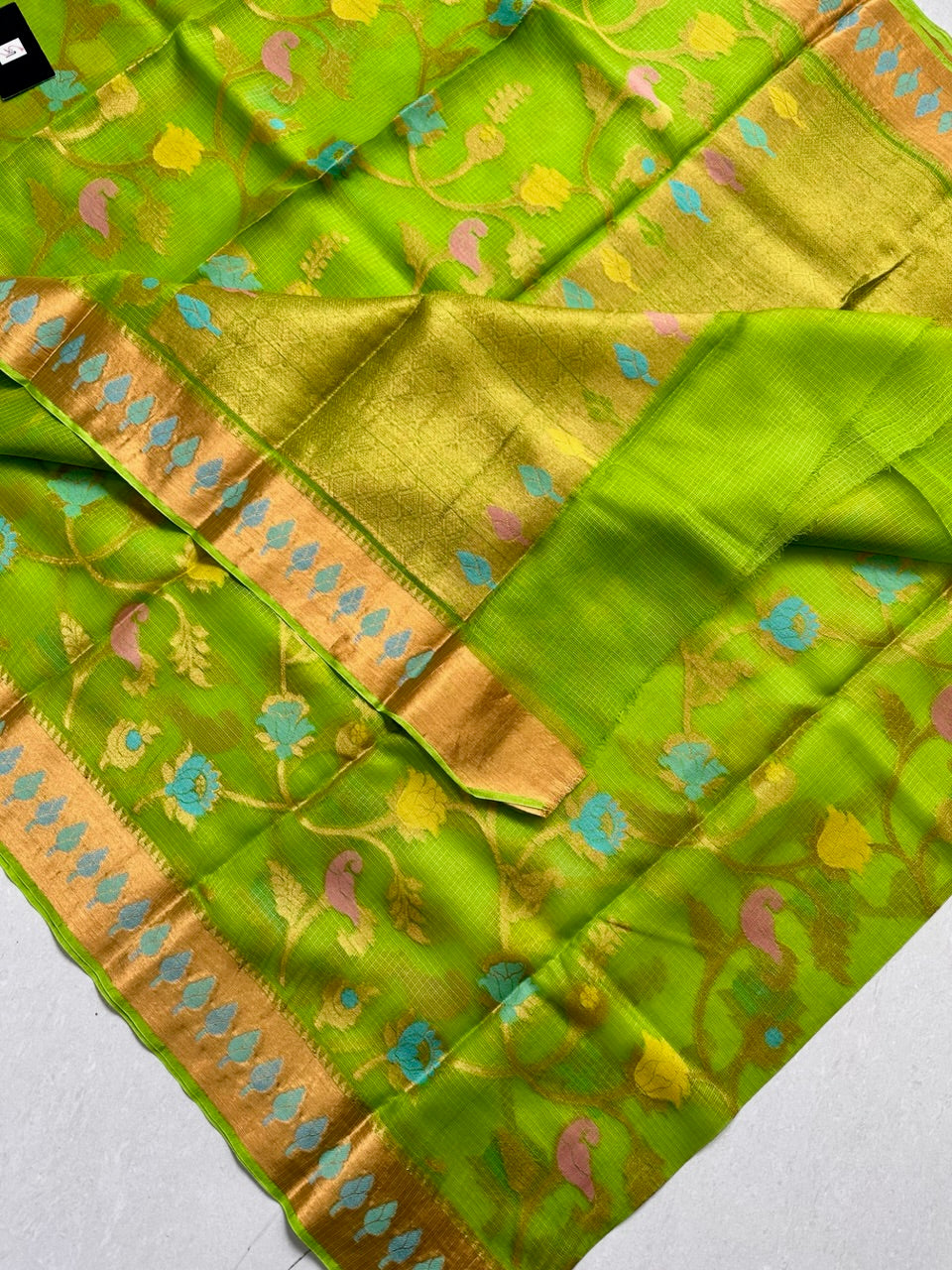 Pure Weaved Kota Silk Saree