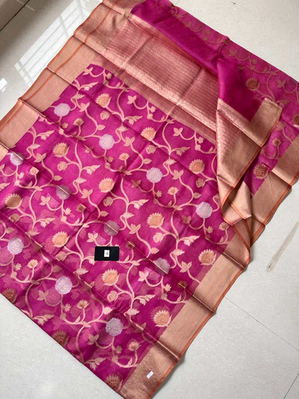 Pure Weaved Kota Silk Saree