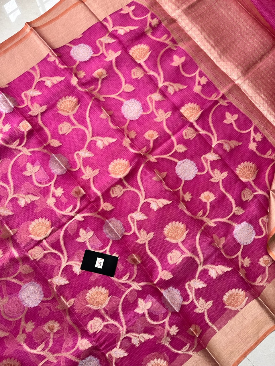 Pure Weaved Kota Silk Saree